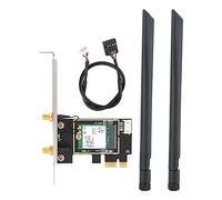 Fyearfly Dual Band 2.4G/5G Antenna for Intel 9260NGW, Boosts 1730Mbps Wireless Speed, PCI E Desktop Card, Enhanced BT 5.0 Connectivity, 8dBi Signal Strength