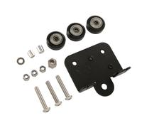 Fyearfly EBP-C10S Extruder Backplate Kit with Pulley Wheels for Ender 3/3s/Pro, CR-10/10S/S4/S5 Series 3D Printing Device, Aluminium Alloy Upgrade for Enhanced Stability & Precision