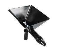 Fyearfly Electric Mortar Grout Gun, Automatic Cement Caulking Gun Steel Caulking Sprayer Converter with 3pcs Nozzle, for Home Decoration, Wall Beauty (Black)