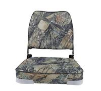 Fyearfly Folding Boat Seat 250 lbs PU Padded Aluminium Pontoon