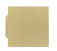 Fyearfly for Adventure 3 3D Printing Build Plate 165x165mm Double-Sided Gold PEI & Smooth Surface Steel Sheet with Magnetic Base for Effortless Part Release, Fits LuzBot Mini 2