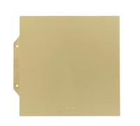 Fyearfly for Adventure 3 Build Plate 165x165mm Double Sided Gold Powdered & Smoothing PEI Steel Sheet for Effortless Print Removal, Compatible with LuzBot Mini 2 Printing Device