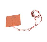Fyearfly for VORON V0.1 V0 Silicone Heated Pad 100x100mm 220V 100W, Rubber Hotbed Mat with NTC 100K Thermistor for Rapid, Uniform Thermal Performance Printing Accessory
