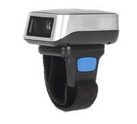 Fyearfly FY-R1S Ring Barcode Scanner, 270° Rotatable Bluetooth & 2.4G Wireless USB 1D Code Reader for Hands-Free Stock Organisation, works with Windows, Mac OS, Linux