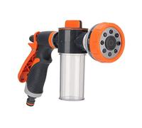 Fyearfly Garden Hose Nozzle, 8 Spray Patterns for Versatile Use, Effortless Watering for Flowers, Car Wash, Pet Shower, Durable and Adjustable Hand Sprayer