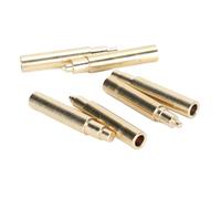 Fyearfly Heat Set Insert Tips, 6pc Brass Kit for 3D Printing | M2-M6 Threading Bits Compatible with Hakko FX-888D, Weller SP40NKUS & 936 Universal Soldering Irons