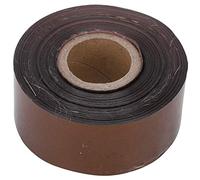 Fyearfly Hot Stamping Foil Paper, 120 Meter 3cm Width Metallic Foils Hot Stamping Papers for Leather Bronzing Machine, PU Heat Transfer Anodized Gilded Paper DIY Decoration for Package Box (Coffee)