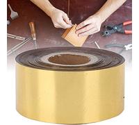 Fyearfly Hot Stamping Foil Paper, 120m x 3cm, Gold, 100 Sheets, A4 Size, Metallic Finish, Biodegradable, Suitable for Paper, Leather, Plastic, Wood, Cloth
