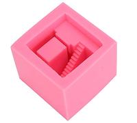 Fyearfly House Shape Silicone Mold for DIY Soap Making, Concrete Crafts, Architecture Decor