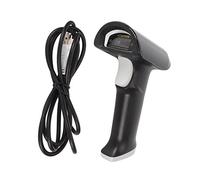 Fyearfly HS7 Pro Wireless Barcode Scanner with 2.4G & BT, 1D/2D QR Reading Unit, Vibration Feedback for Efficient POS & Stock Control, Works with Windows, macOS, iOS