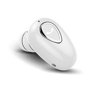 Fyearfly In-ear Bluetooth Headset, 1x Invisible Calling Earphones Stereo Sports Wireless Noise Reduction Headphones with Microphone, Universal for Men&Women(White)