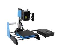 Fyearfly K100 Compact 3D Printer for Kids & Beginners, 100mm Build Volume, Fast Heating Portable Device with PLA Filament Support, Compatible Windows OS X.