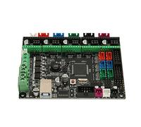 Fyearfly MKS GEN V1.0 3D Printer Motherboard, 24V Ready for Stable DIY Printing Projects, A4988/DRV8825 Integration, Ramps1.4 & Marlin Compatible Control Unit