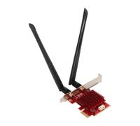 Fyearfly PCIE WiFi 6E Card AX210 AX5400M, Boost Gaming Speed, Bluetooth 5.2, Three Band Wireless Adapter, Compatible with Windows 10/11