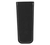 Fyearfly PU Leather Pan Handle Cover, Anti-Scald Hot Pot Holder, Fits Cast Iron Skillet, Non-Slip Kitchen Accessory, Black