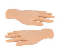 Fyearfly Silicone Hand Model Pair Realistic 1:1 Exercise Prop