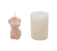 Fyearfly Silicone Human Body Candle Mold 3D Female Art for Wax, Soap, Resin Crafting