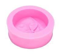 Fyearfly Silicone Moon Face Cake Mold, Food Grade, Non-Stick, Reusable for Candy & Chocolate Decorating