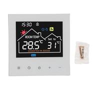 Fyearfly Smart Thermostat WiFi Touchscreen, Programmable LCD for Water Heating, Voice Control, Compatible with Tuya