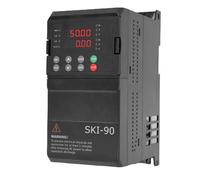 Fyearfly Solar Pump Frequency Inverter, 1.5KW Solar PV Variable Frequency Power Converter, DC 250-900V 3PH AC380V Input to 3PH AC0-380V Output, for water pumps