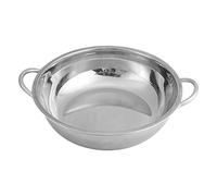 Fyearfly Stainless Steel Hot Pot 30CM, Dual Flavor, Induction Safe, Easy Clean Cookware