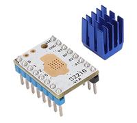 Fyearfly TMC2210 Stepper Motor Driver, Silent 256 Microsteps, 3.0A Module for Quiet 3D Printing, StepStick A4988 Compatible with Heat Sink & Screwdriver