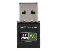 Fyearfly USB WiFi Adapter 600Mbps, Dual Band 2.4G/5.8G, Boosts Laptop & Desktop Connectivity, Supports AP Mode, IEEE 802.11g, Affordable Wireless Network Solution