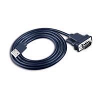 Fyearfly USC232 USB to RS232 Serial Port Adapter, 2m DB9 Converter Cord for Stable Data Transfer, Plug & Play with PC, Printing Device, Modem, Compatible Windows 11/10, macOS, Linux