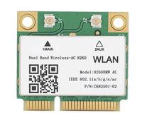 Fyearfly Wireless Network Card, Gigabit Dual-Band 2.4G/5G, Bluetooth 4.1, Mini PCI-E 802.11ac 867Mbps, Boost Laptop Connectivity, Compatible with Multiple Systems