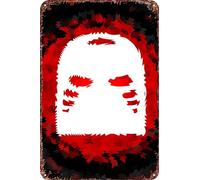 FYELVO Bionicle Mask Hau v2 Anime Poster Retro Funny Metal Sign Sheet Signs Tin Sign, Outdoor Home Wall Decoration 8x12inch