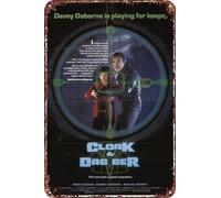 FYELVO Cloak & Dagger movie Metal Tin Sign Poster Decor for Living Room Cafe Decorative Sign for Wall 12x8Inches