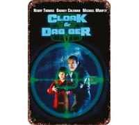 FYELVO Cloak & Dagger movie Metal Tin Sign Poster Decor for Living Room Cafe Decorative Sign for Wall 12x8Inches