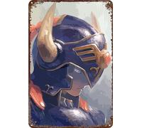 FYELVO Dragon Quest Game Poster Game Retro Funny Metal Sign Sheet Signs Tin Sign, Outdoor Home Wall Decoration 8x12inch