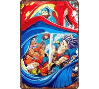 FYELVO Dragon Quest Game Poster Game Retro Funny Metal Sign Sheet Signs Tin Sign, Outdoor Home Wall Decoration 8x12inch