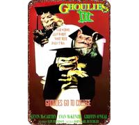 FYELVO Ghoulies III: Ghoulies Go to College Movie Poster Retro Funny Metal Tin Sign, Outdoor Home Wall Decoration 8x12inch