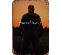FYELVO In a Violent Nature movie Metal Tin Sign Poster Decor for Living Room Cafe Decorative Sign for Wall 12x8Inches