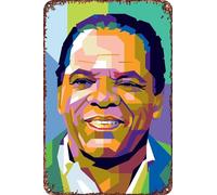 FYELVO John Witherspoon Movie Poster Retro Funny Metal Tin Sign, Outdoor Home Wall Decoration 8x12inch