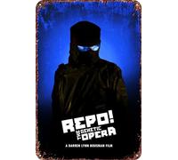 FYELVO Repo The Genetic Opera Vintage Metal Tin Signs Retro Garage Signs Movie Posters Sign Man Cave Decor 8×12 Inch