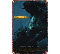 FYELVO The Devil Conspiracy movie Metal Tin Sign Poster Decor for Living Room Cafe Decorative Sign for Wall 12x8Inches