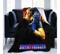 FYFLNO Dolph Lundgren Flannel Fleece Throw Blanket Queen Size All Season Super Soft Cozy Blanket for Bed or Couch