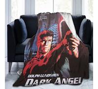 FYFLNO Dolph Lundgren Flannel Fleece Throw Blanket Queen Size All Season Super Soft Cozy Blanket for Bed or Couch