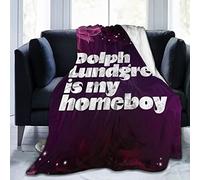 FYFLNO Dolph Lundgren Flannel Fleece Throw Blanket Queen Size All Season Super Soft Cozy Blanket for Bed or Couch