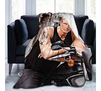 FYFLNO Dolph Lundgren Flannel Fleece Throw Blanket Queen Size All Season Super Soft Cozy Blanket for Bed or Couch