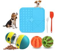 fyfracing Interactive Treat Dispensing Toys for Smart Puppy Middle Dogs to Keep Them Busy, Cognitive Enrichment Dog Puzzle Slow Feeder Ball Toy (Feeder Toy（Green）)