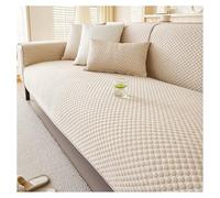 FYFWPA Sofa Cover Ice Silk Summer Mat Cushion: Non Slip Sofa Protector Ice Silk 1/2/3/4 Seater Couch Cover Sofa Throws for U Shape L Shape Sectional Sofa(Brown,70 * 70cm)