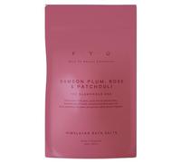 FYG - Himalayan Bath Salts, Damson Plum, Rose & Patchouli - with Vanilla, Cinnamon & Clove Spice - Himalayan Pink Salt - Soothes Skin & Calms Irritation - Relieve Stress, Uplift Mood