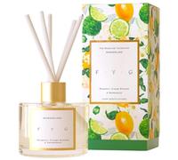 FYG - Wonderland, Luxury Diffuser - Bergamot, Orange Blossom & Sandalwood - Fresh, Uplifting Fragrance for Festive Season, Elegant Glass Vessel - Ideal for Festive Season - 200ml
