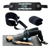 FYGL Hip-Thrust-Belt, Foldable Design, Slip-Resistant Padding, Supports 300 lbs, Ideal for Glutes Training with Dumbbells, Kettlebells & Plates, Great for Gym & Home Hip Thrust Workouts, Green & White