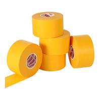 Fyguard 5 Rolls Painters Tape, Orange, 48mm x 50m | Medium tack, hand tearable, clean removal, sharp paint lines, for walls, trim, glass, wood and metal