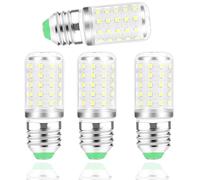 FYHART E27 LED Light Bulbs, 6W E27 Base LED Light Bulbs 850LM AC 220V-240V, Non Dimmable, Energy Saving Bulb Equivalent to 60W Halogen Bulb, No Flickering [Energy Class D] (Daylight, 4 Pack)